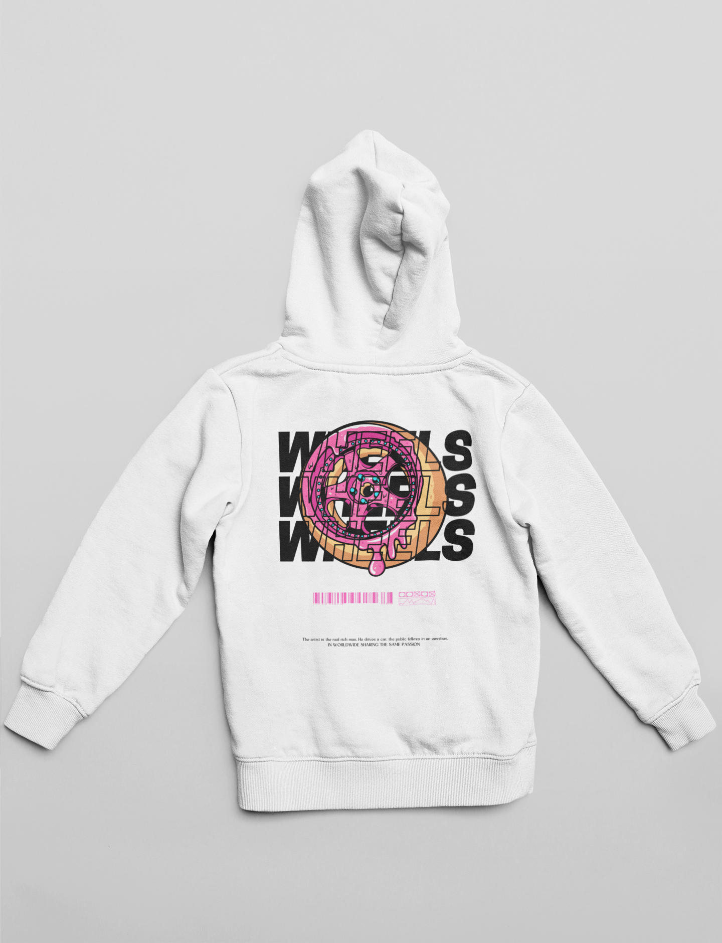 Wheels oversized sweatshirts